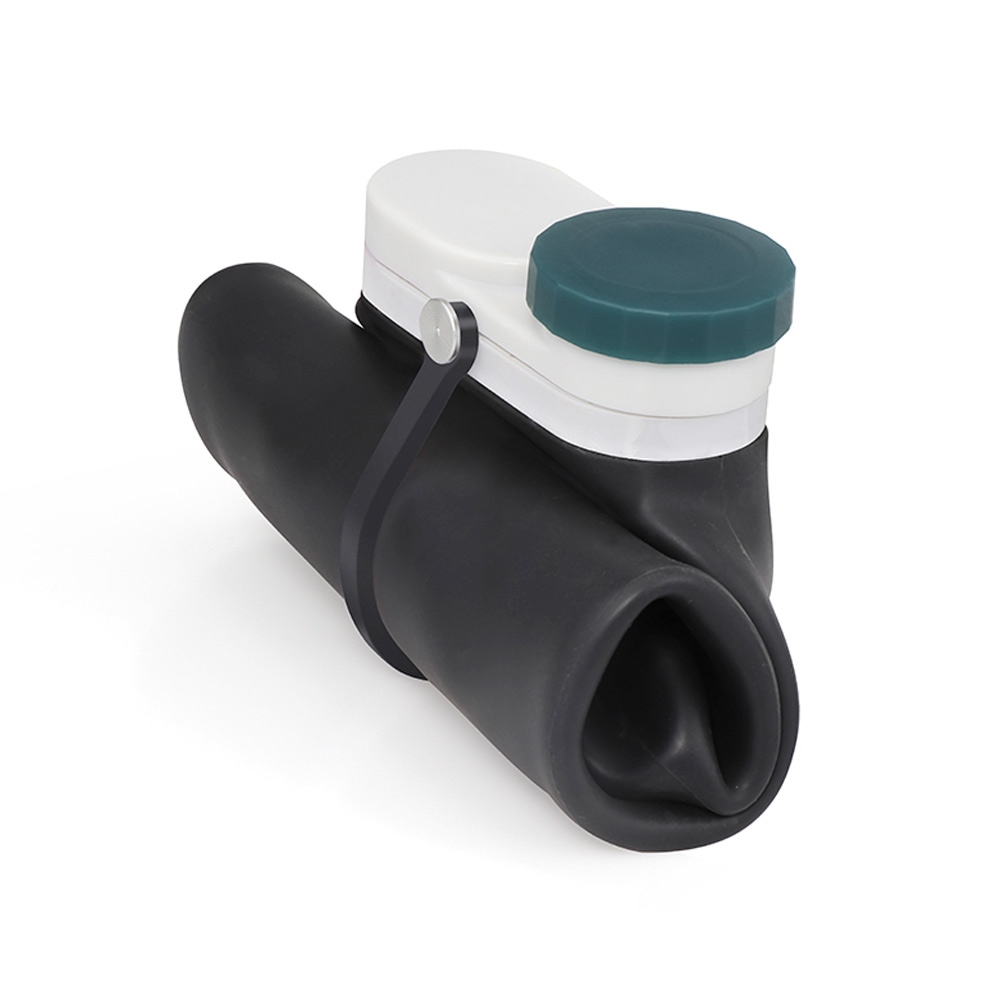 Silicone Drinking Collapsible Water Bottle